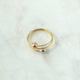 Orion Belt Ring 1.4gr / Size 7 1/4 / 18K Gold -