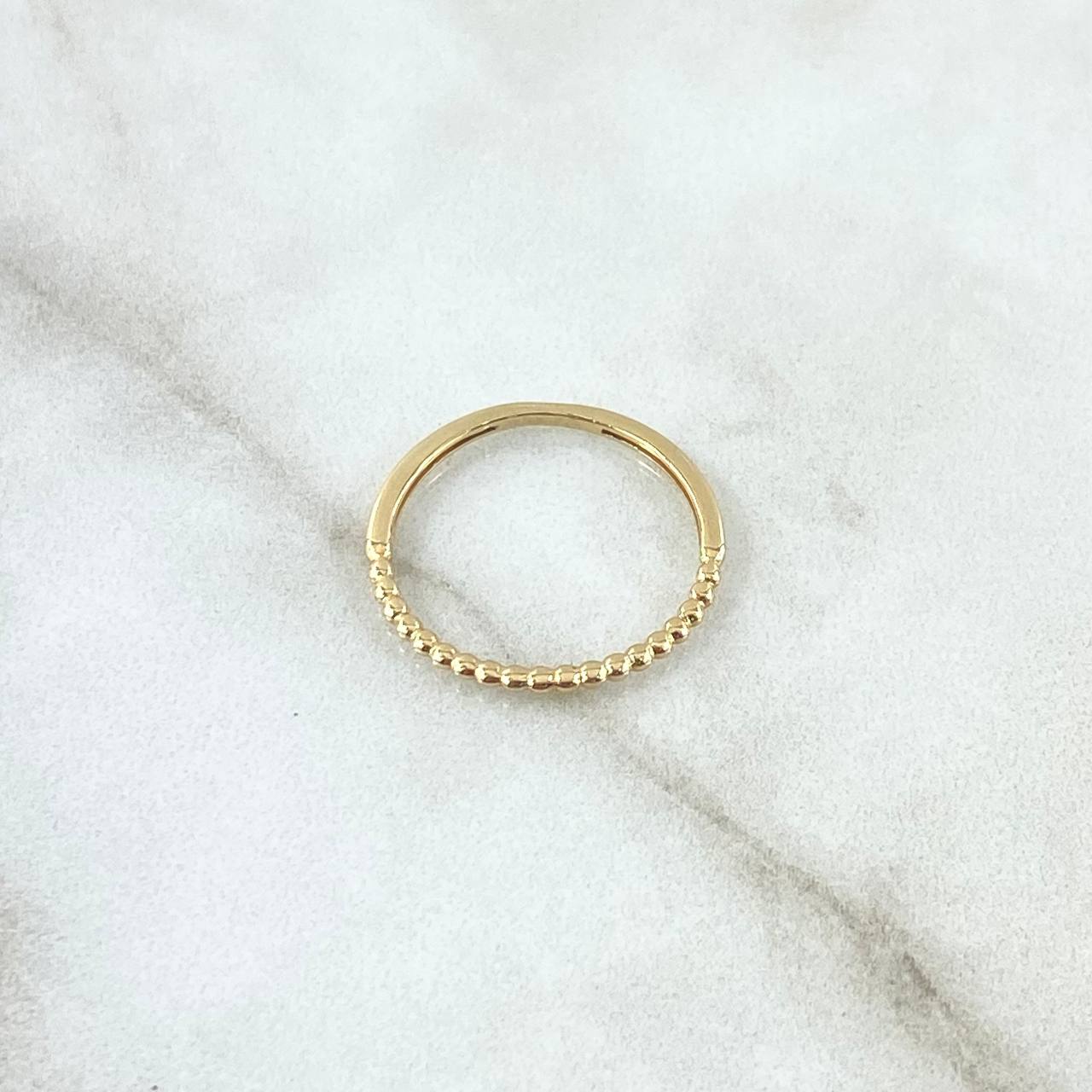 Half Spheres Ring 1g / T5 / Yellow Gold 18K ©