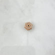 Herraje Timon 0.95gr / 1cm / Circones Blancos y Negros Oro Rosa 18K ©