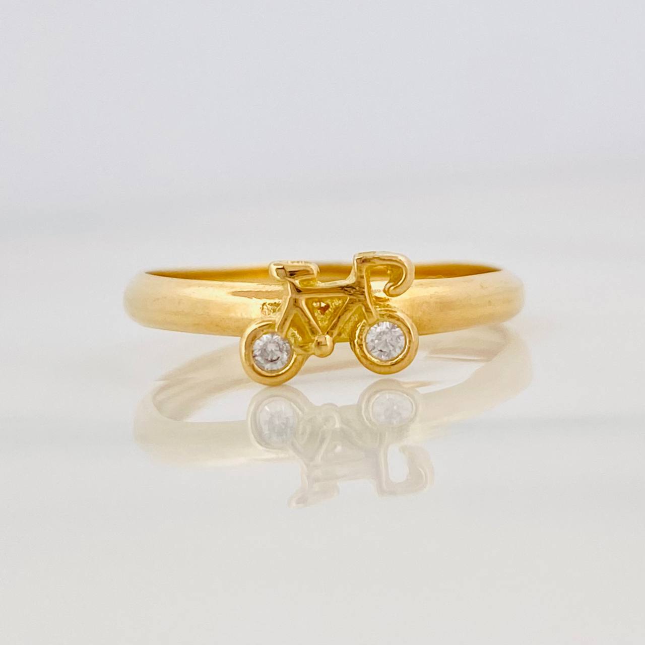 Bicycle Ring 1.05g / T8 Yellow Gold 18K