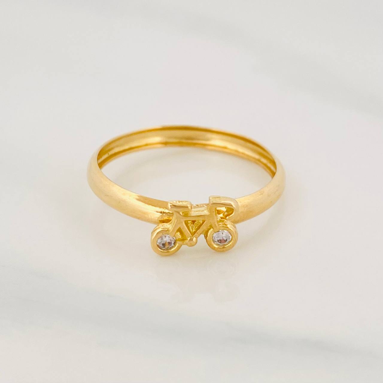 Bicycle Ring 1.05g / T8 Yellow Gold 18K