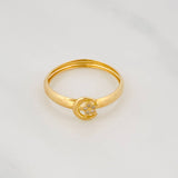 Star Ring 0.95g / T8 1/2 Yellow Gold 18K