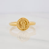 Anillo San Benito 0.95g / T6 1/2 Oro Amarillo 18K