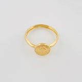 Anillo San Benito 0.95g / T6 1/2 Oro Amarillo 18K