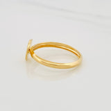 Anillo San Benito 0.95g / T6 1/2 Oro Amarillo 18K