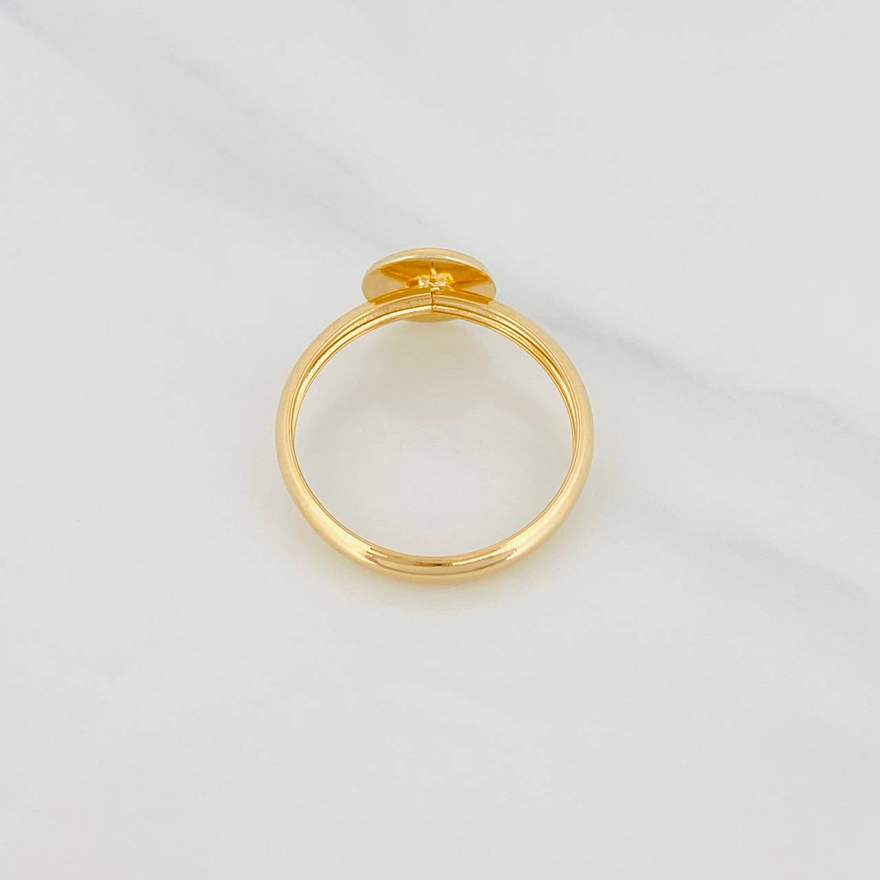 Anillo San Benito 0.95g / T6 1/2 Oro Amarillo 18K