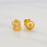Topos Trebol 0.75g / in / 5mm Oro Amarillo 18K