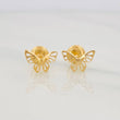 Topos Mariposa 0.65g / in / 4.7mm Oro Amarillo 18K