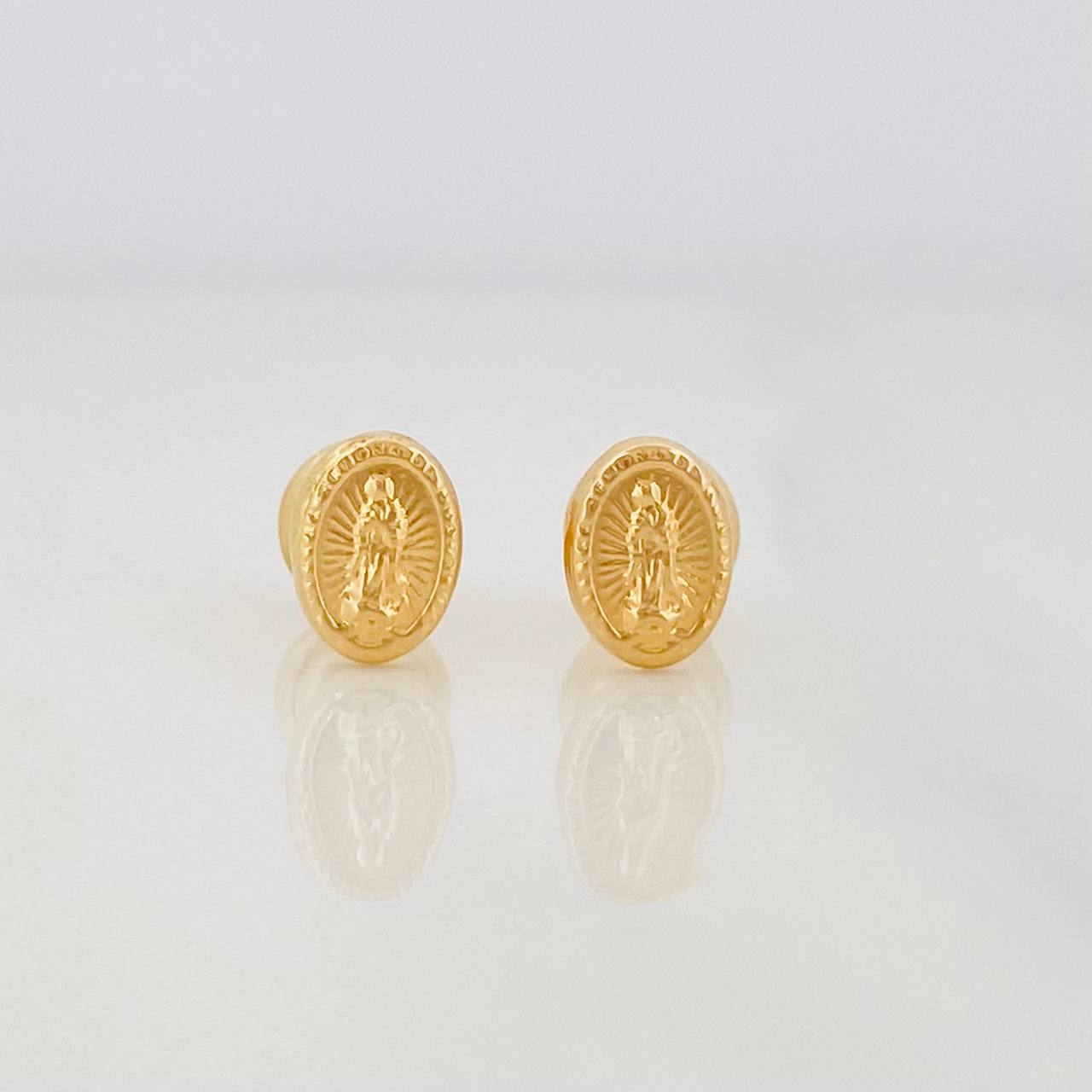 Topos Virgen de Guadalupe 0.65g / in / 5mm Oro Amarillo 18K