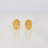 Topos Virgen de Guadalupe 0.6g / in / 5mm Oro Amarillo 18K