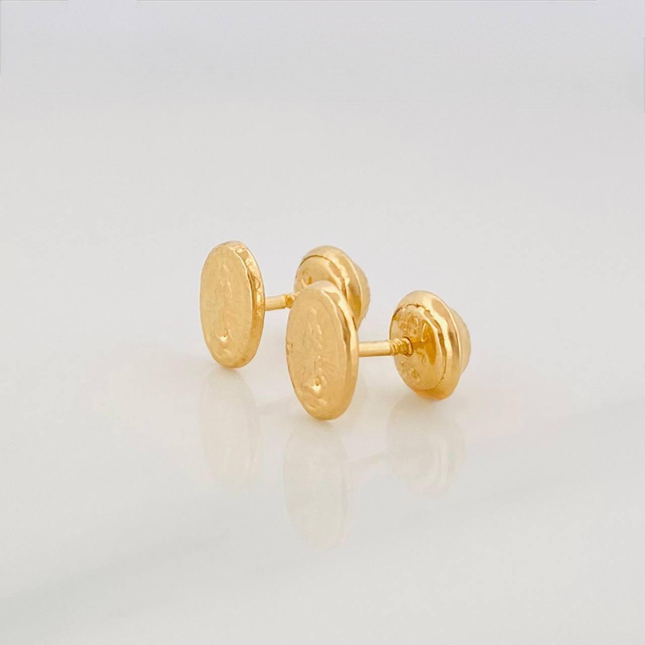 Topos Virgen de Guadalupe 0.6g / in / 5mm Oro Amarillo 18K