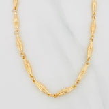 Cadena Dubai 9.3g / 24 in / 3.7mm Oro Amarillo 18K