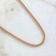 Cadena Franco 17.75gr / 60cm / 3.4mm Oro Rosa +4 18K
