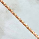 Franco Bracelet 7.05gr / 22.5cm / 3.4mm Yellow Gold +4 18K *