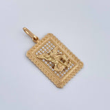 Dije San Miguel Arcangel 3.55gr / 1 1/4 in / Oro Amarillo 18K %