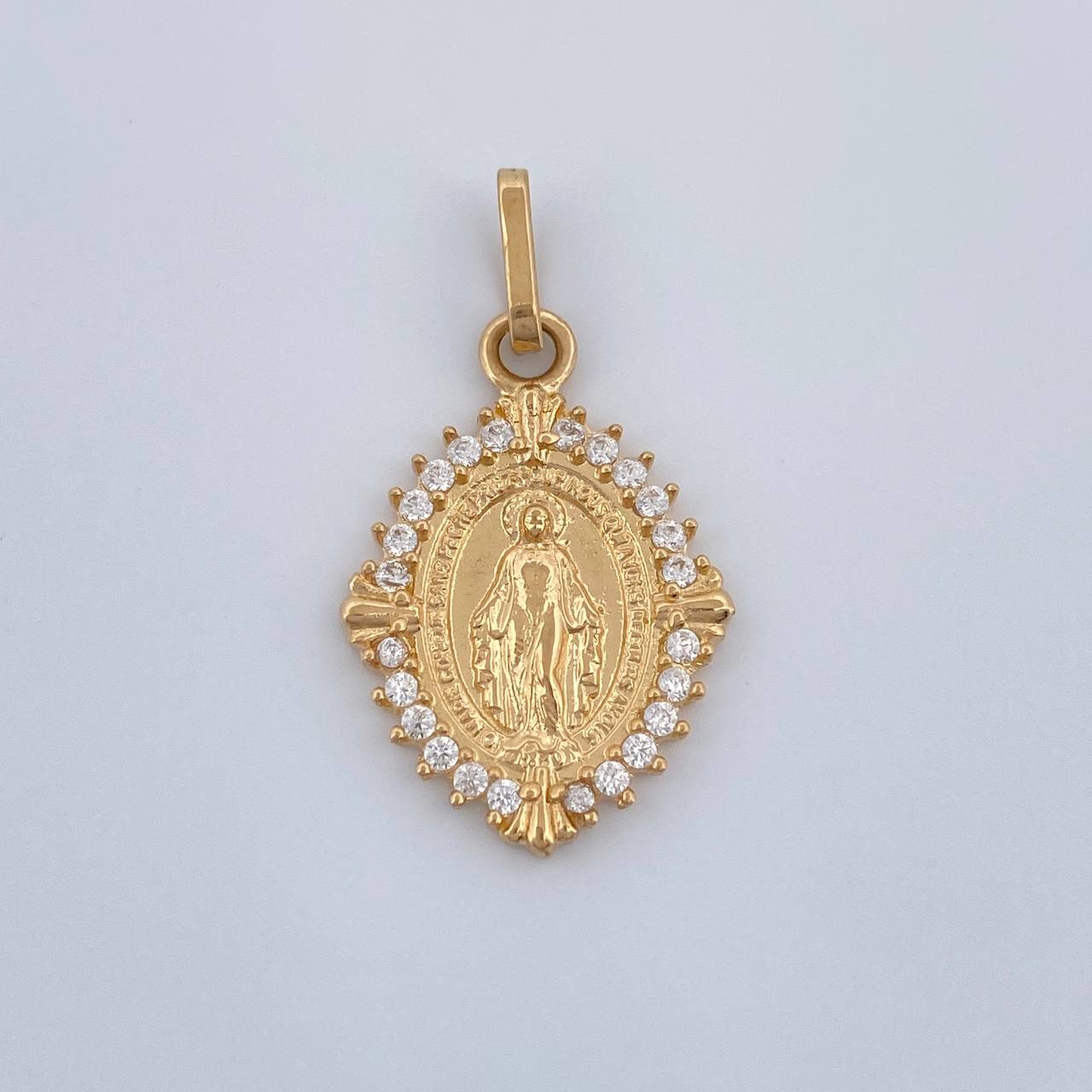 Dije Virgen Milagrosa 2.15gr / 1 in / Oro Amarillo 18K &