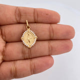 Dije Virgen Milagrosa 2.15gr / 1 in / Oro Amarillo 18K &