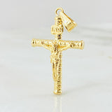 Dije Cruz Cristo 1.3gr / 1 1/2 in / Oro Amarillo 18K ©