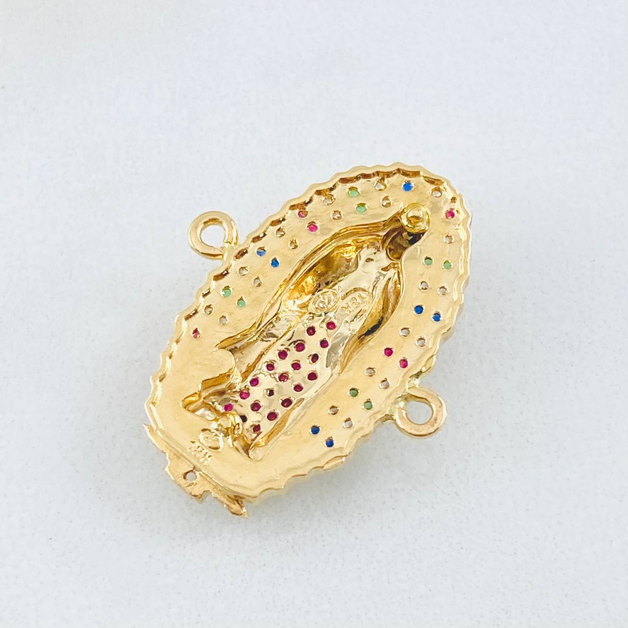Herraje Virgen Guadalupe 4.95gr / 3/4 in / Oro Amarillo 18K ©