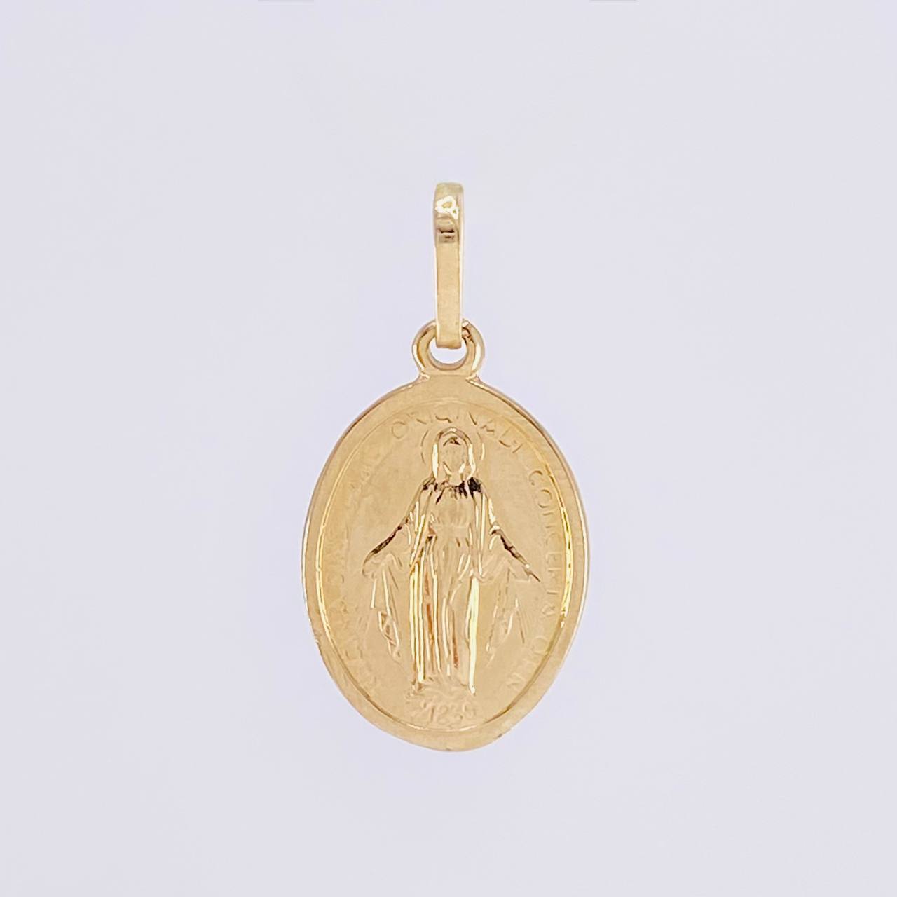 Miraculous Virgin Pendant 2g / 1 in 18K Yellow Gold