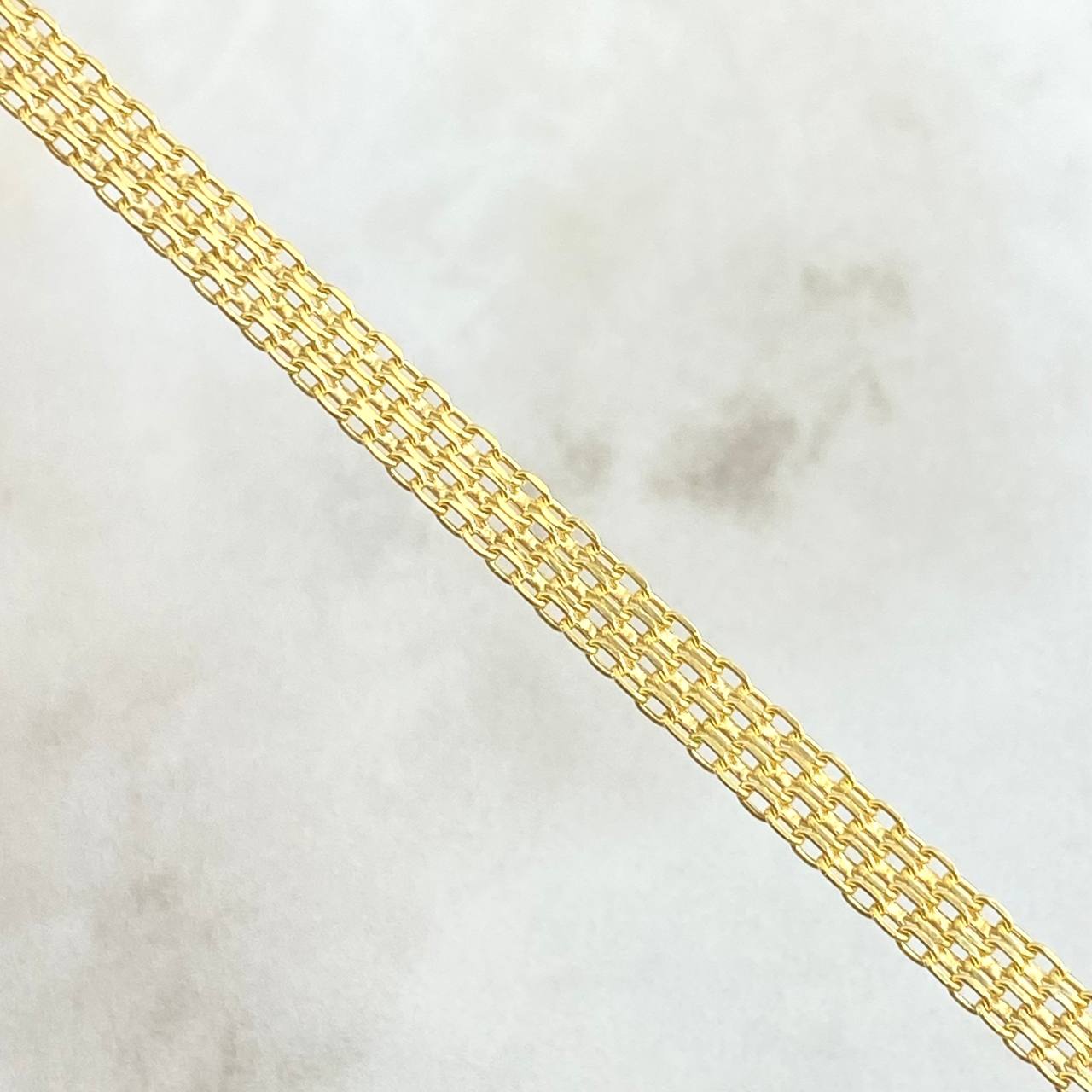 Bismark Chain 7.2gr / 60cm / 4.5mm Yellow Gold +0 18K