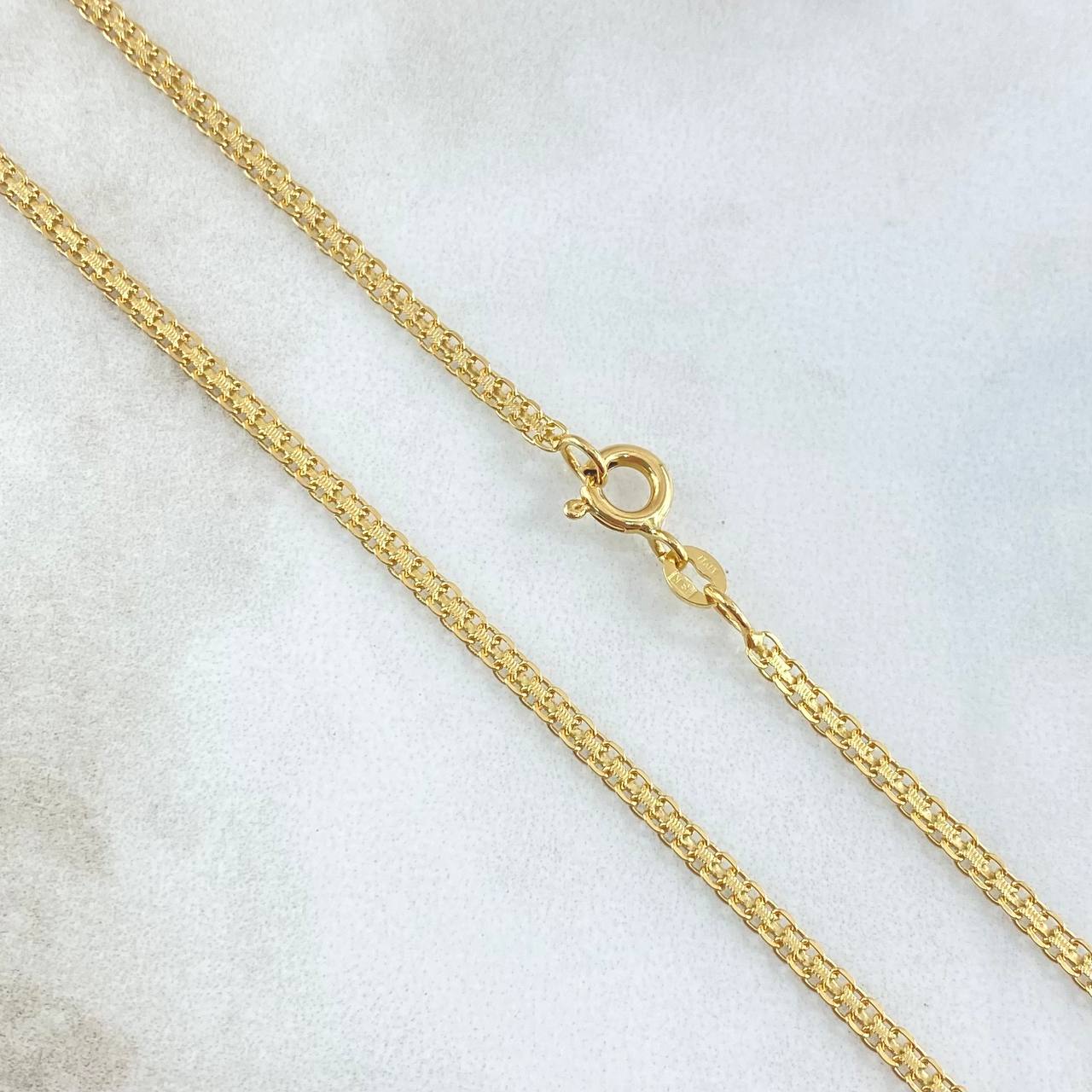 Bismark Chain 5.7gr / 23.5in / 18K Gold +1