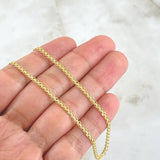Cadena China 4.5gr / 19 3/4 in / Oro Amarillo +1 18K ©