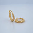 Lula Hoop Earrings 1.2gr / 1/2 in / 18K Gold