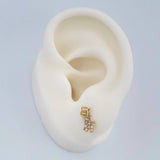 Topos Jirafa 1gr / Oro Amarillo 18K %