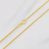 Cadena Lazo 1.05g / 24 in / 1.2mm Oro Amarillo 18K