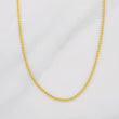 Cadena Mini Cubana 2g / 24 in / 1.3mm Oro Amarillo 18K