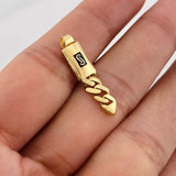 Cuban Infinity Pendant 1.45g / 1 1/4 in Yellow Gold 18K