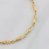 Pulso Rustica Dubai 3.25g / 8 1/4 in / 3.46mm Oro Amarillo 18K