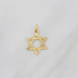 Star of David Pendant 1.55g / 3/4 in Yellow Gold 18K