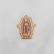Herraje Virgen de Guadalupe 4g / 3/4 in Oro Rosa 18K
