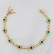 Bracelet Halo Tennis 9.5g / 7 in / 2.63mm Yellow Gold 18K