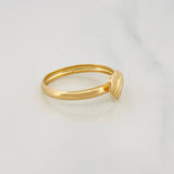 Heart Ring 1g / T8 1/4 Yellow Gold 18K