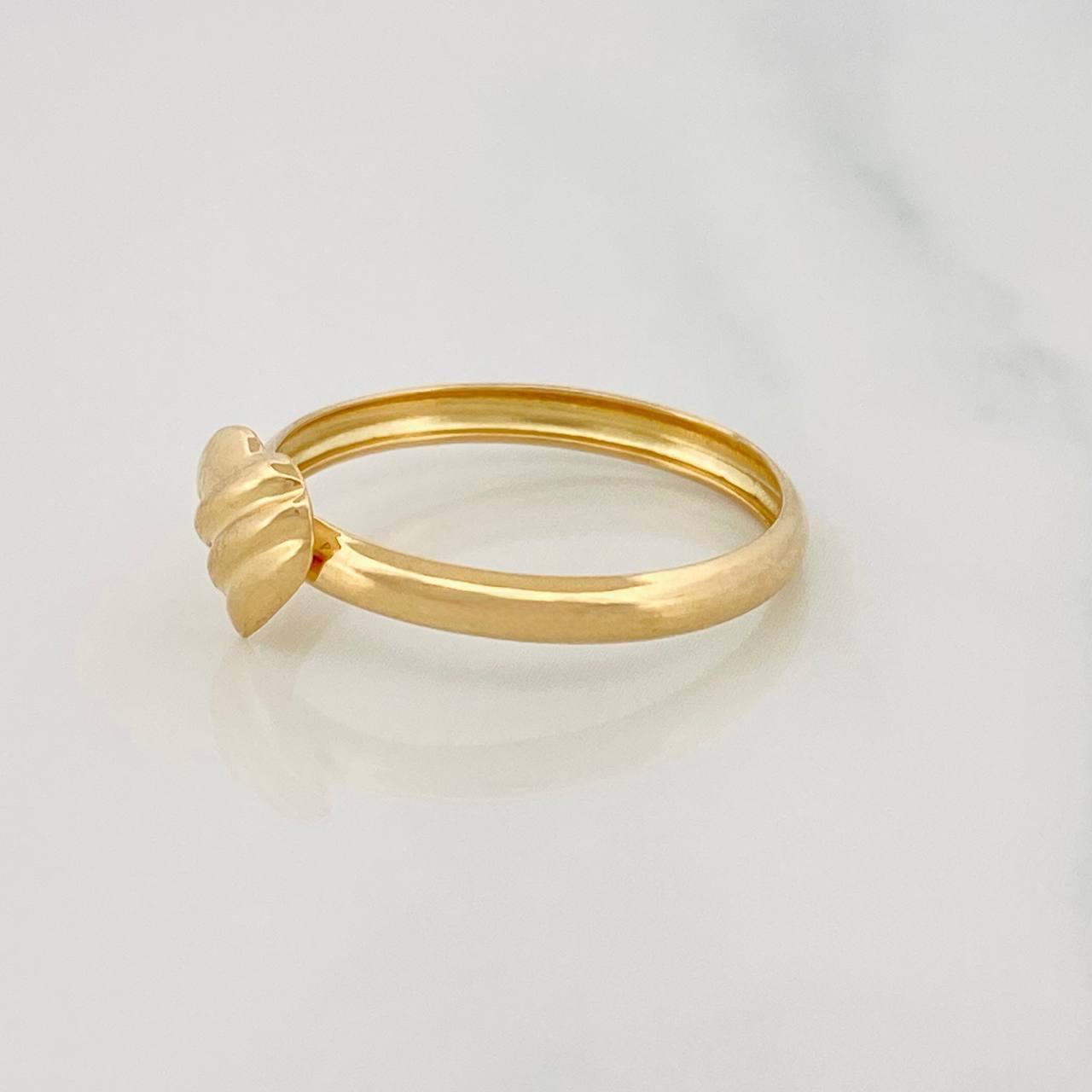 Heart Ring 1g / T8 1/4 Yellow Gold 18K
