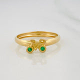 Cicla Ring 1.2g / T7 3/4 Yellow Gold 18K
