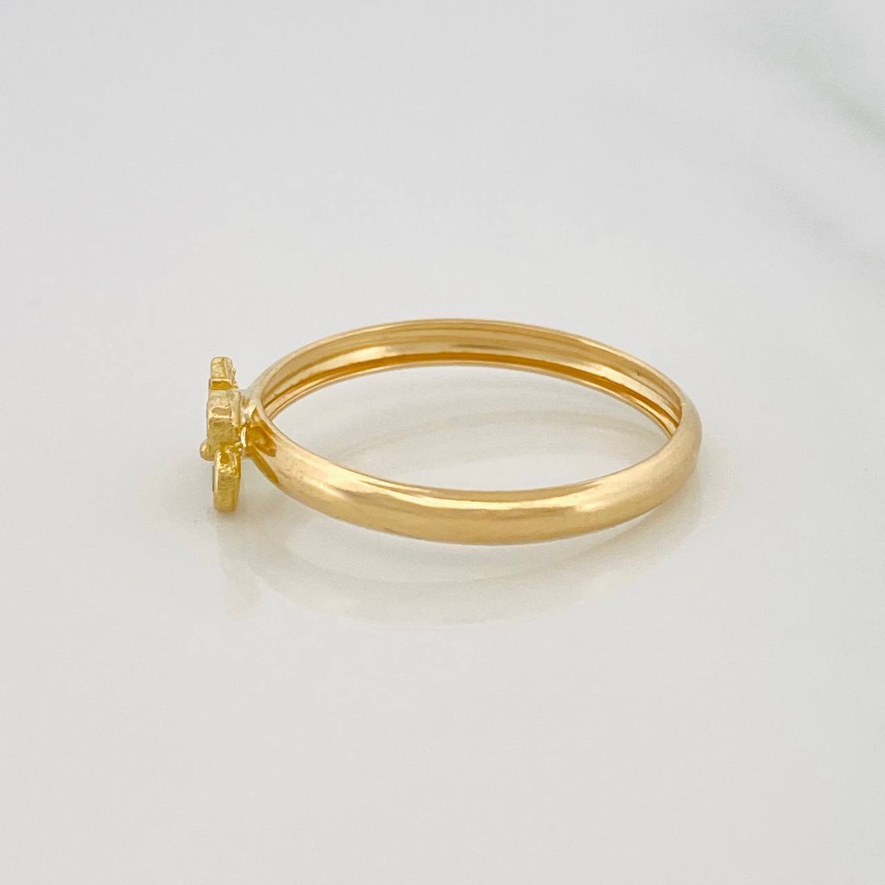 Cicla Ring 1.2g / T7 3/4 Yellow Gold 18K