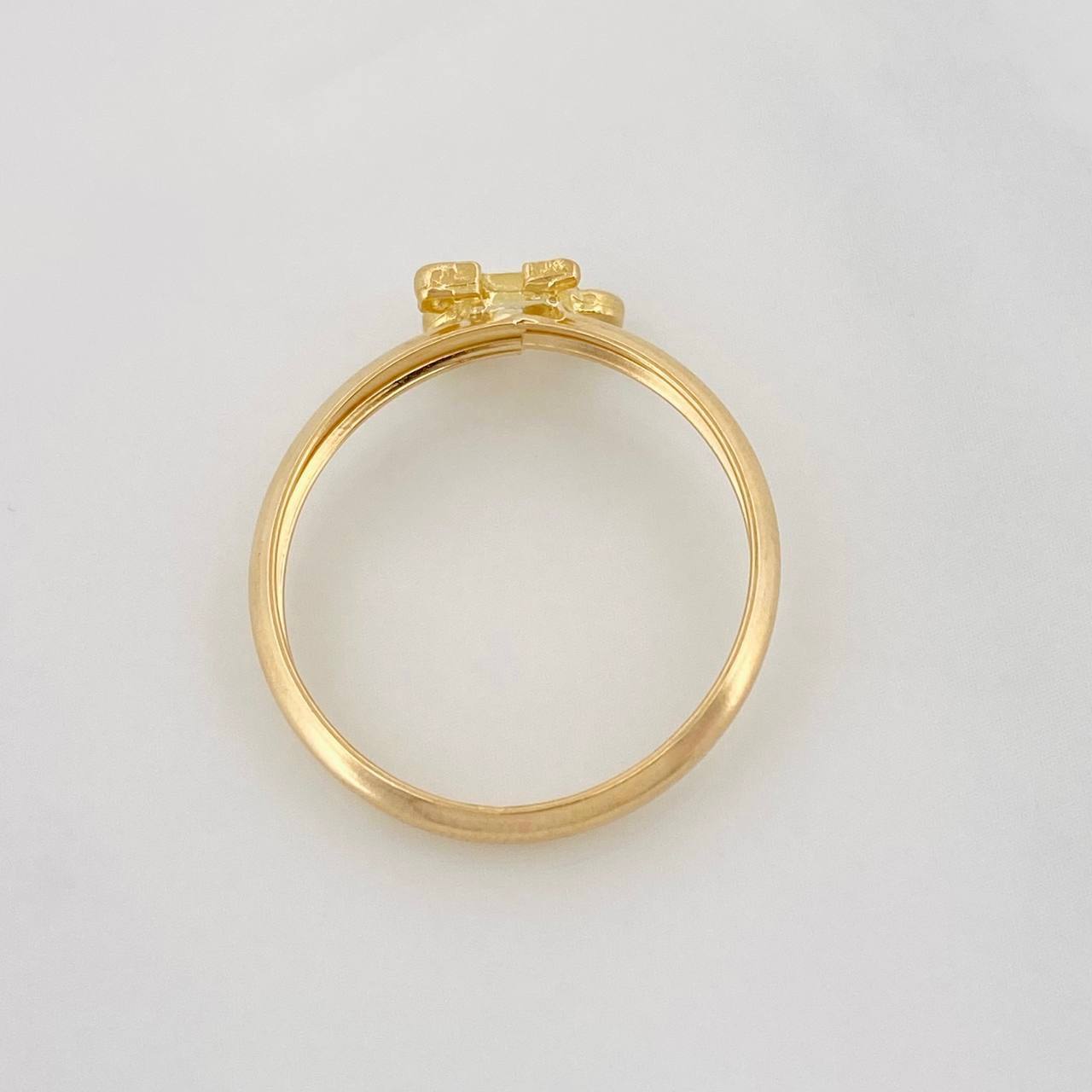 Cicla Ring 1.2g / T7 3/4 Yellow Gold 18K