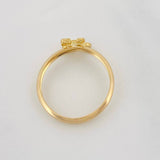Cicla Ring 1.2g / T7 3/4 Yellow Gold 18K