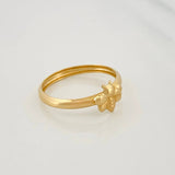 Bee Ring 0.95g / T7 1/4 Yellow Gold 18K
