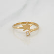 Star Ring 1.5g / T7 Yellow Gold 18K