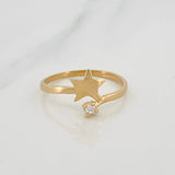 Star Ring 1.5g / T7 Yellow Gold 18K