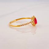 Drop Ring 1.25g / T7 Yellow Gold 18K