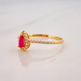 Drop Ring 1.25g / T7 Yellow Gold 18K