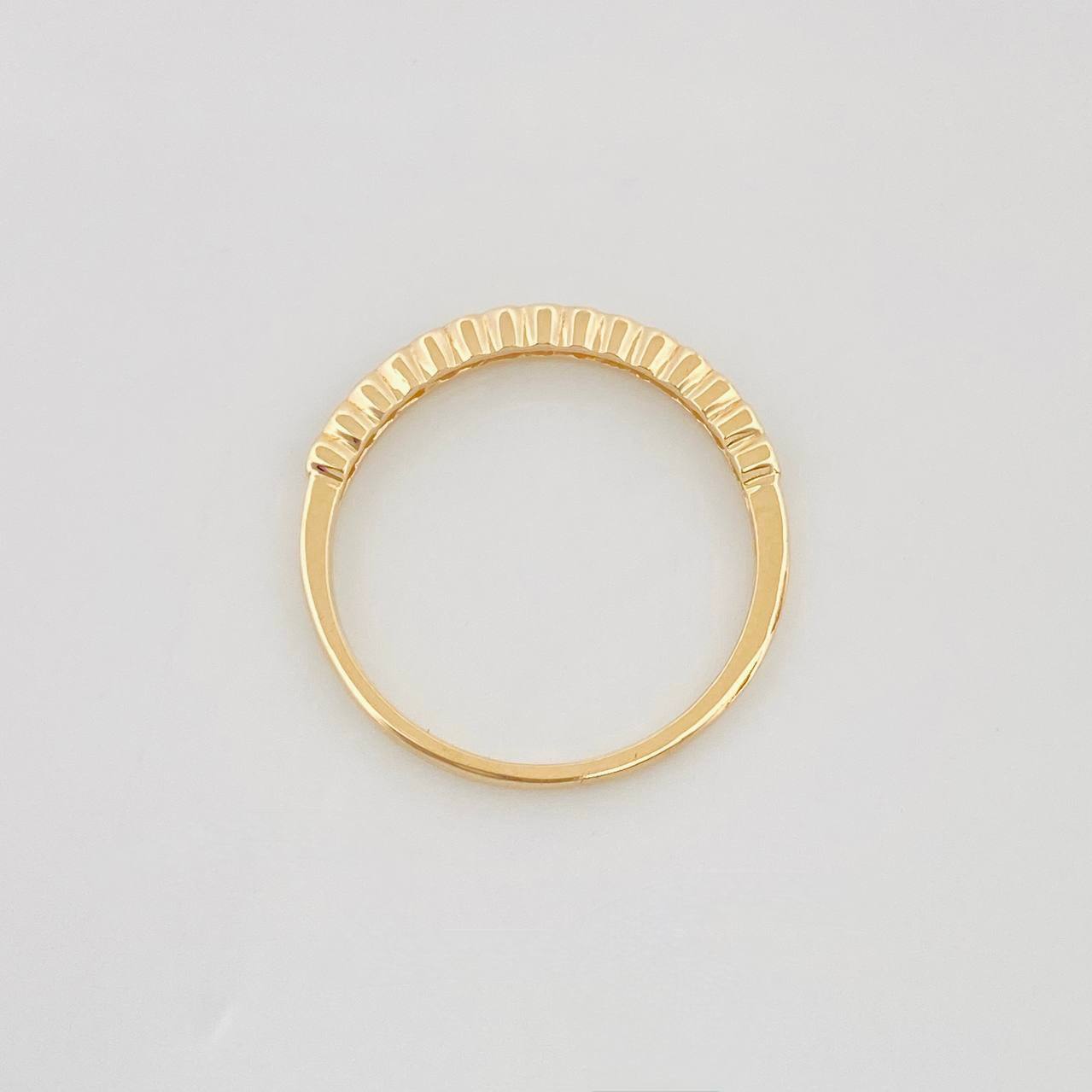 Churumbela Ring 1.40g / T6 3/4 Yellow 18K Gold