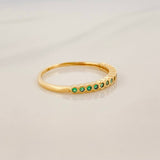 Anillo Churumbela 1.5g / T6 3/4 Oro Amarillo 18K