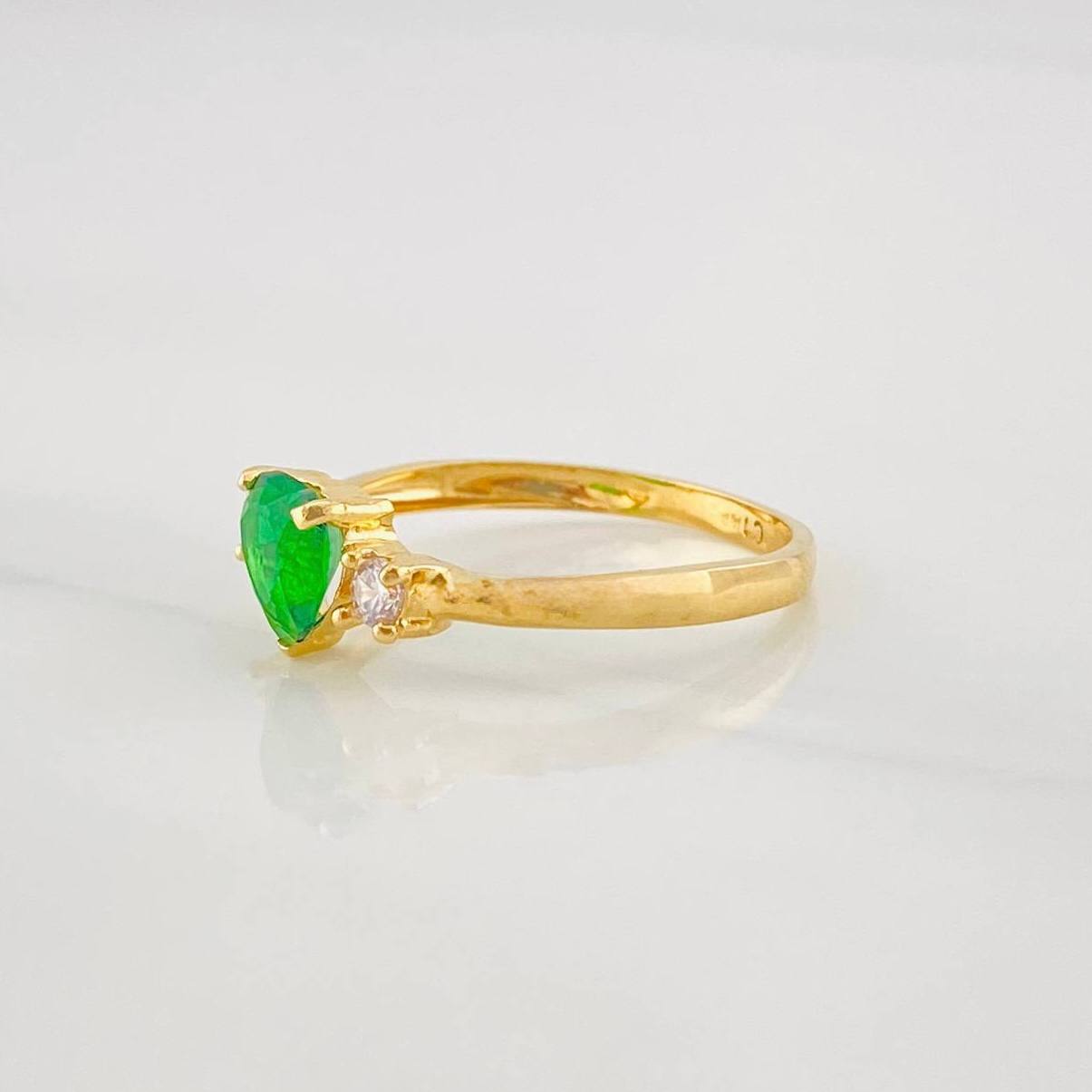 Heart Ring 1.6g / T7 Yellow 18K Gold